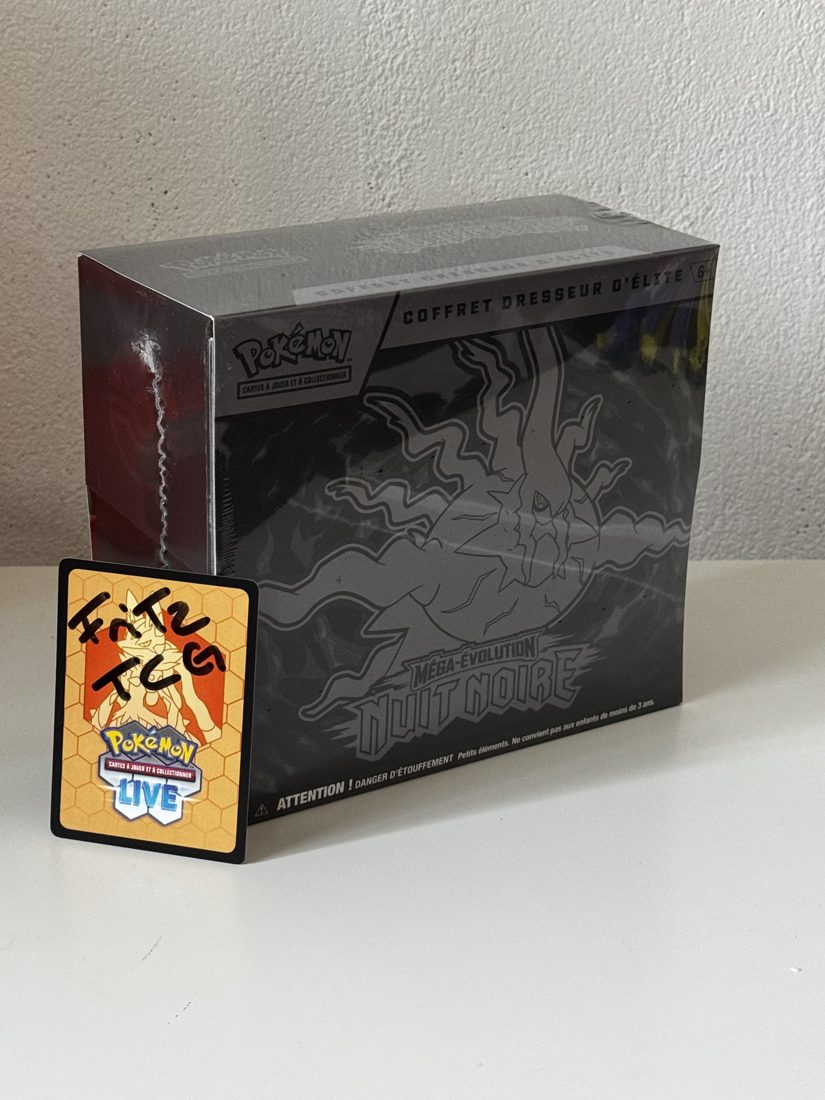ETB Pokémon Méga-Évolution Nuit Noire scellé